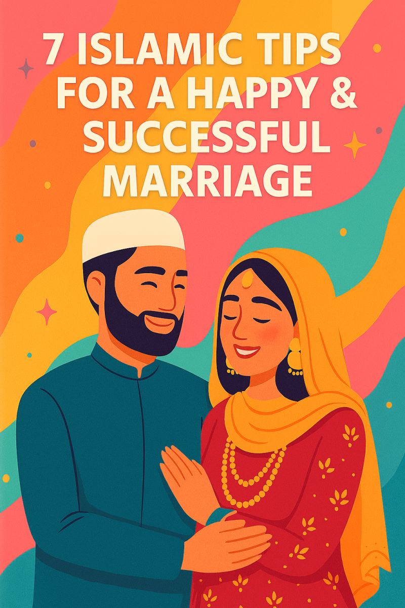7 Islamic Tips for a Happy & Successful Marriage