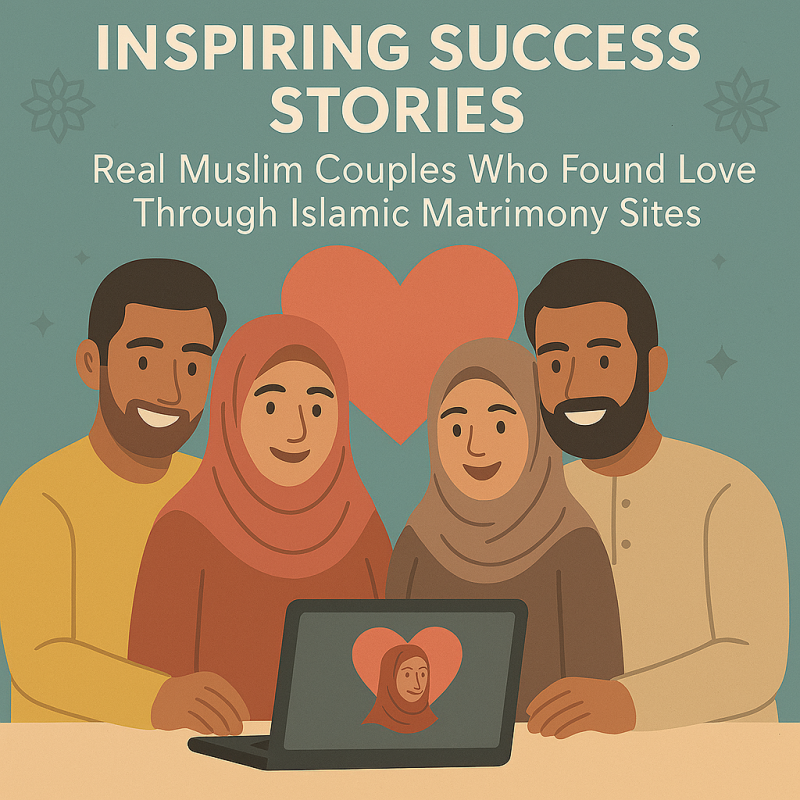 Inspiring Success Stories: Real Muslim Couples Who Found Love Through Islamic Matrimony Sites