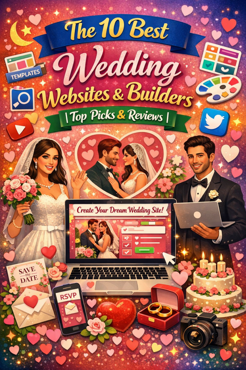 The 10 Best Wedding Websites & Builders | Top Picks & Reviews
