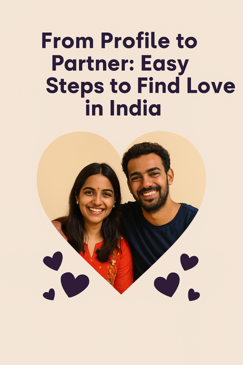 From Profile to Partner: Easy Steps to Find Love in India