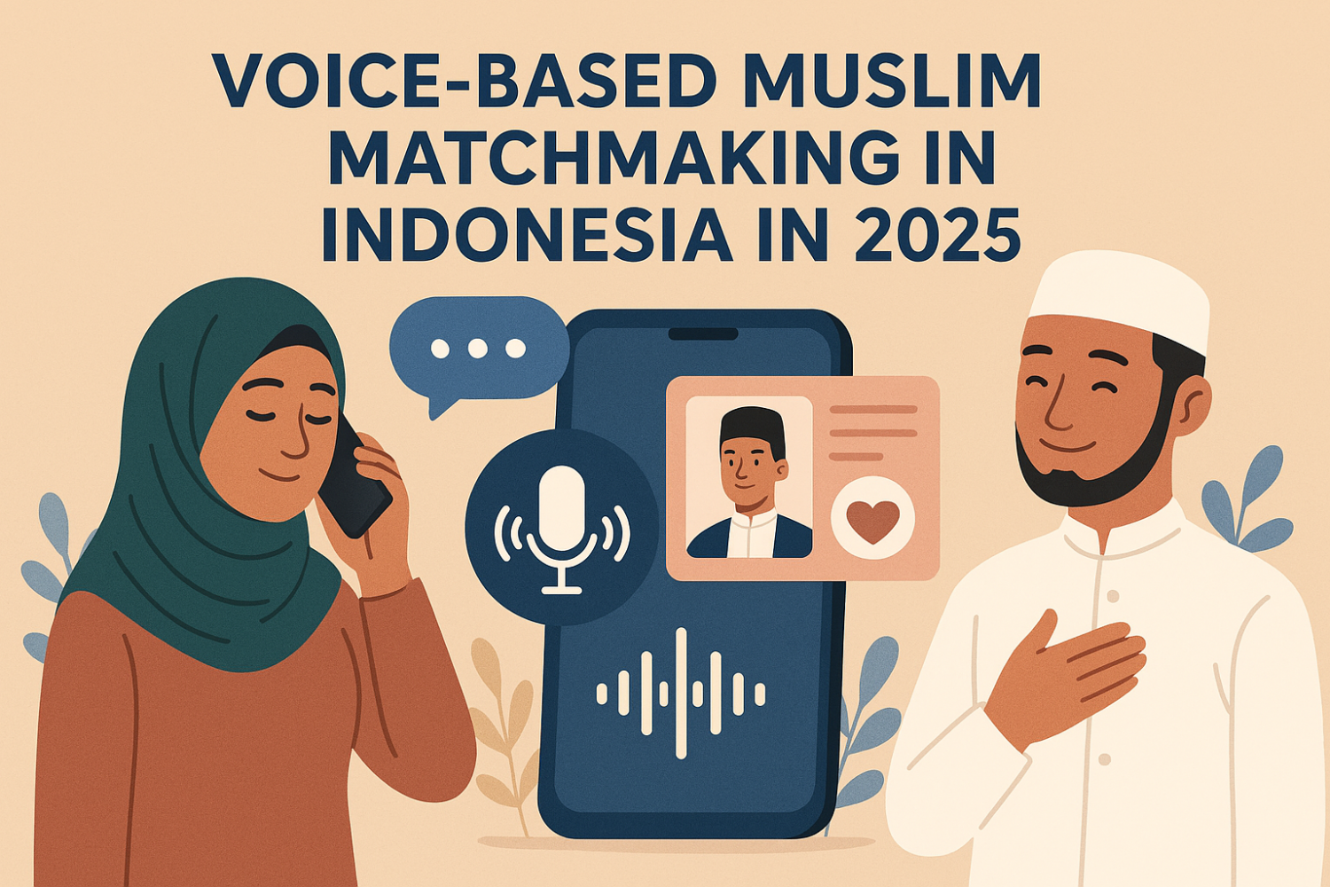Voice-Based Muslim Matchmaking in Indonesia in 2025