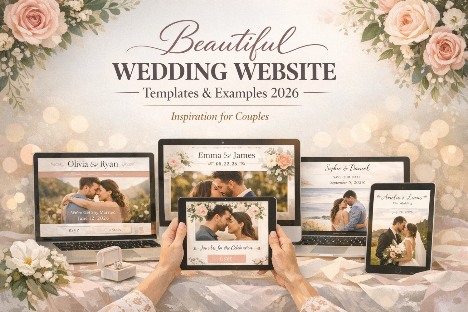 Beautiful Wedding Website Templates & Examples | Inspiration for Couples